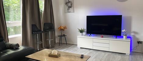 Apartment | Wohnbereich | Fernseher