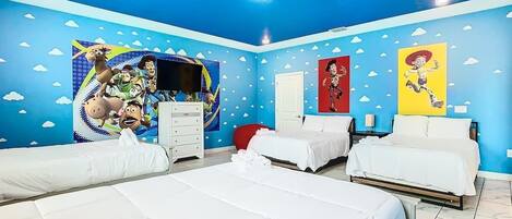 9 makuuhuonetta, silitysrauta/-lauta, vauvan matkasänky, ilmainen Wi-Fi