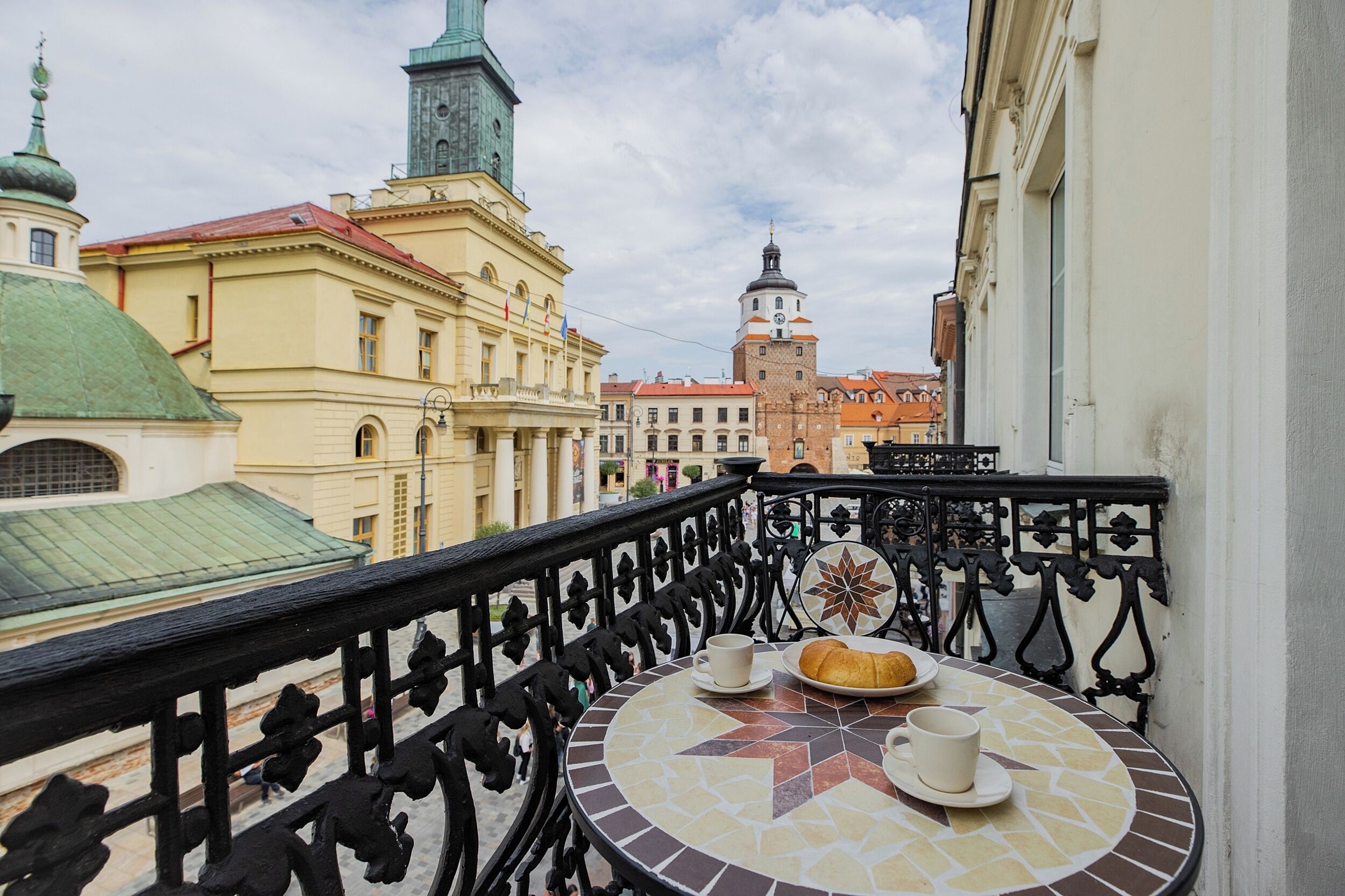 Appartement Classique, balcon, vue ville | Balcon