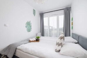 1 soverom, strykejern/-brett, wi-fi og sengetøy