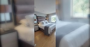 3 slaapkamers, een strijkplank/strijkijzer, internet, beddengoed