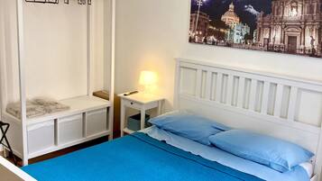 2 camere, culla da viaggio, Wi-Fi, lenzuola
