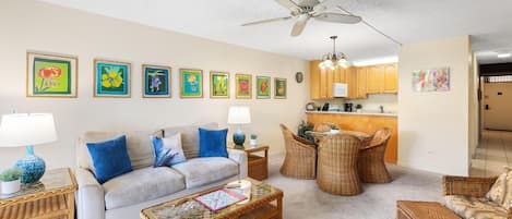 Condo, 1 Bedroom | Living area | Smart TV