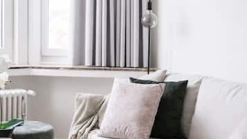 Apartamento | Área de estar | TV de tela plana