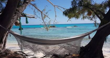 Wonderful 5-bedroom house on an exquisite private beach with WiFi on Cat Island.