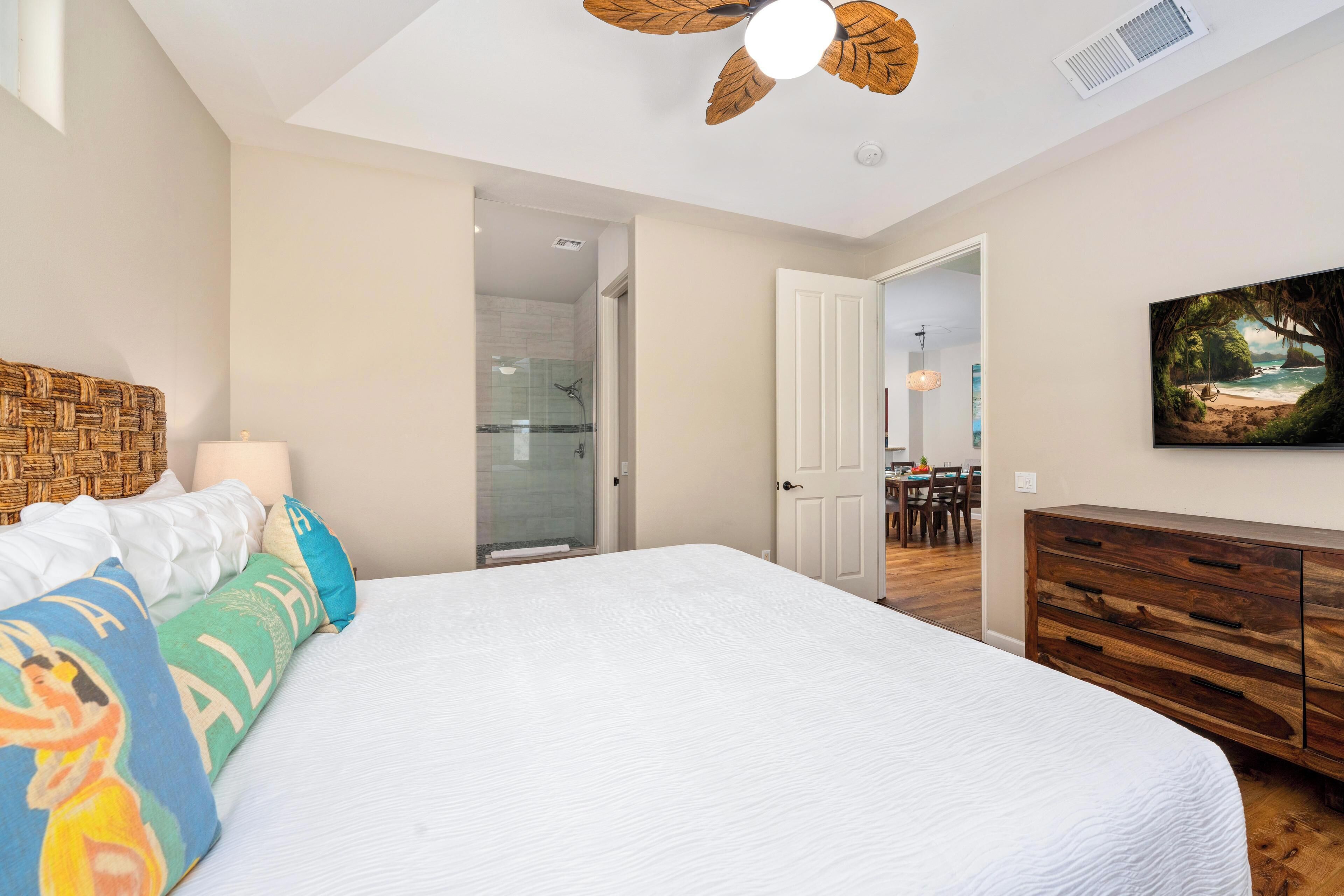 2 bedrooms, iron/ironing board, free WiFi, bed sheets