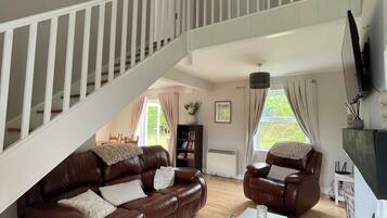 スマートテレビ、暖炉