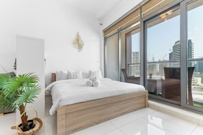 Deluxe-Studio, Balkon, Kanalblick