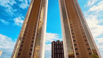 Façana frontal de l'allotjament