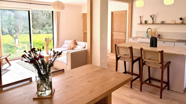Smart TV - Bright house, quiet and well located (10min from beaches, Carnac, Quiberon..) (Ploemel)