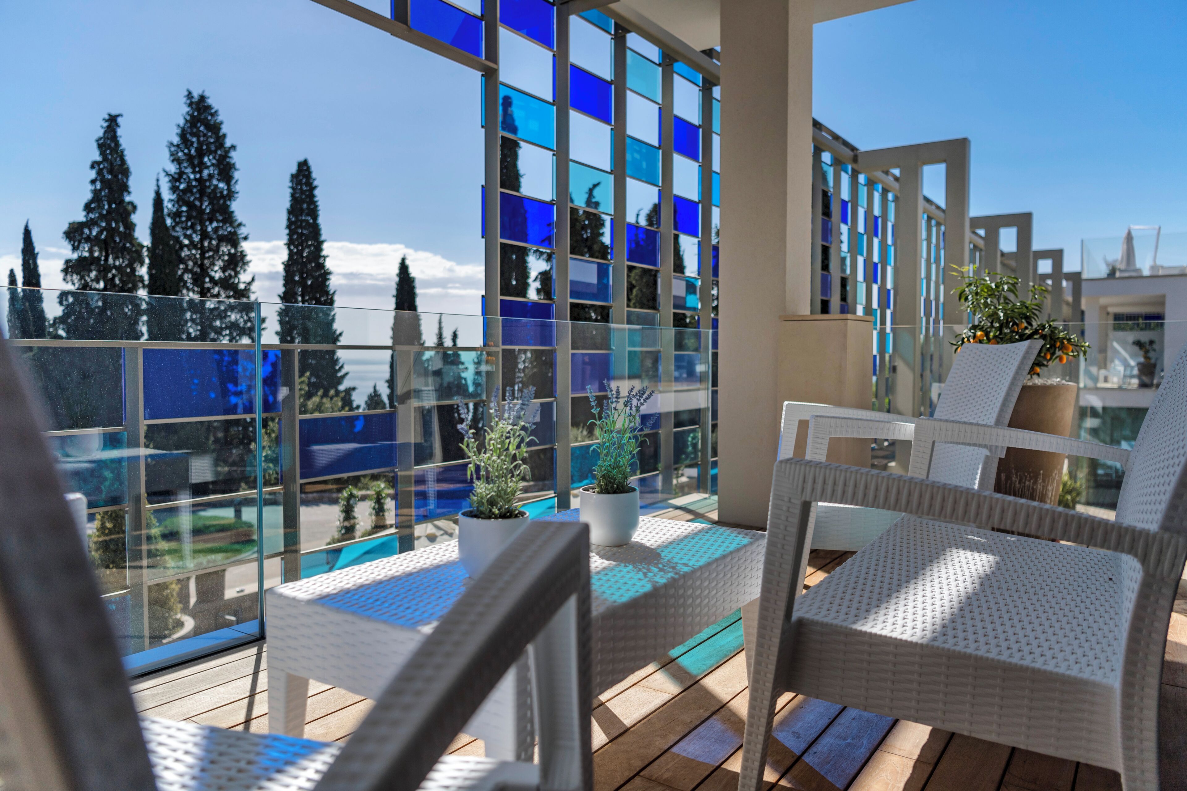 Studio Suite | Vue depuis le balcon