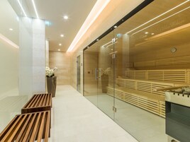 Sauna, steam room, body treatments, deep-tissue massages, Thai massages