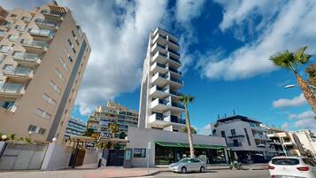 Voorkant van accommodatie