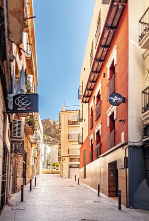 Voorkant van accommodatie