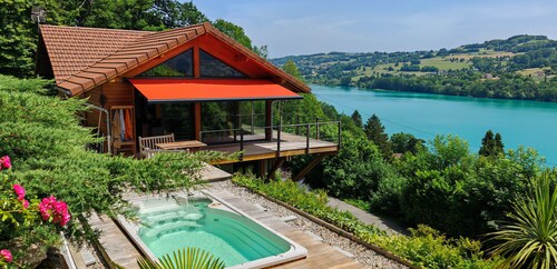 SEEBLICK romantic chalet spa / lake view