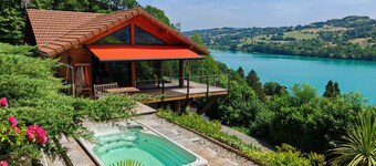 SEEBLICK romantic chalet spa / lake view