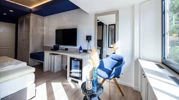 Comfort-Doppelzimmer, Balkon | Allergikerbettwaren, Zimmersafe, Schreibtisch, schallisolierte Zimmer