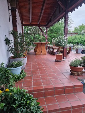 Terrace/patio - Ferienwohnung am Steinwald (Pullenreuth)