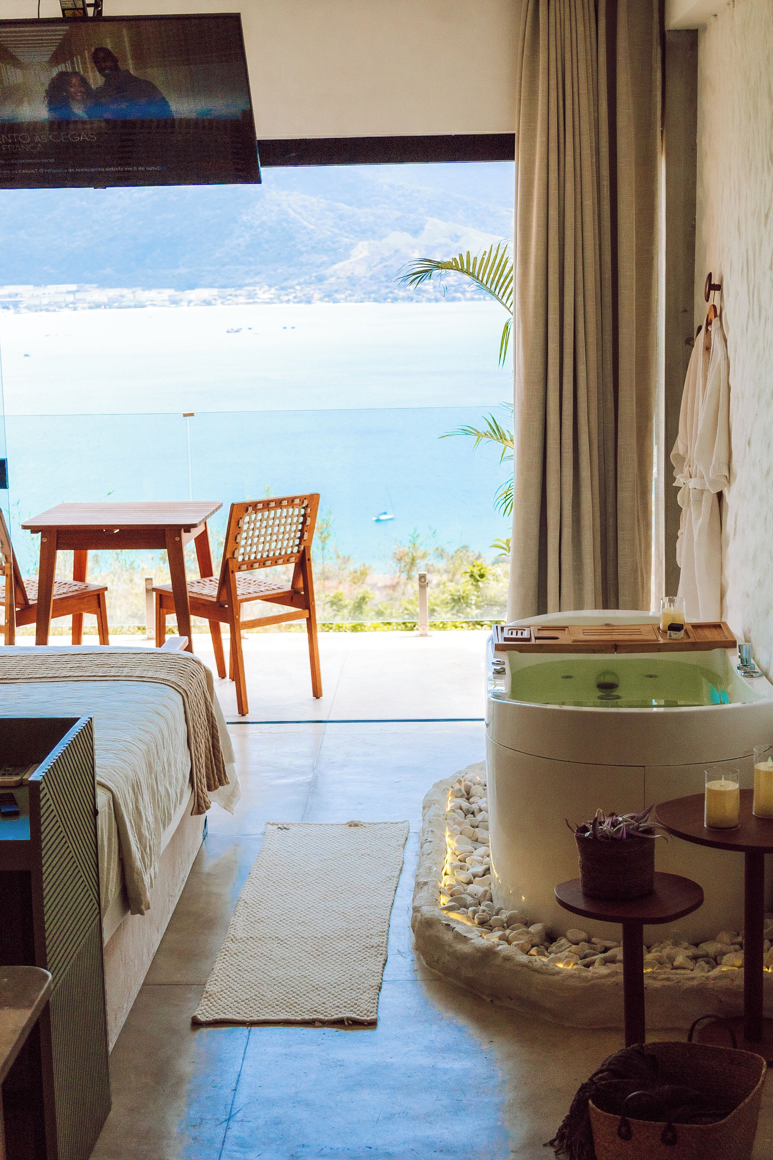 Suite Studio Confort, balcon, vue mer