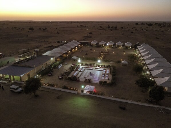 Facciata della struttura