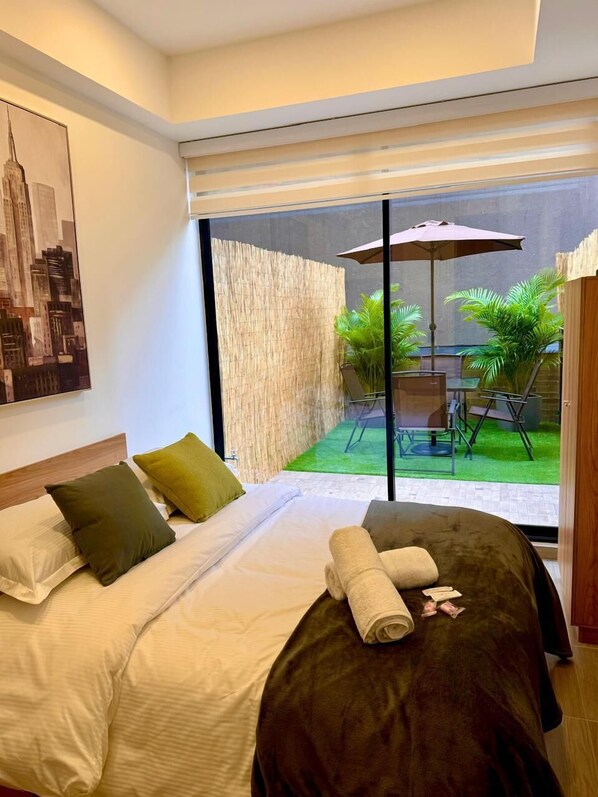 Standard Apartment, City View | 1 bedroom, iron/ironing board, free WiFi - 204Oasis Urbano Con Terraza (Bogotá)