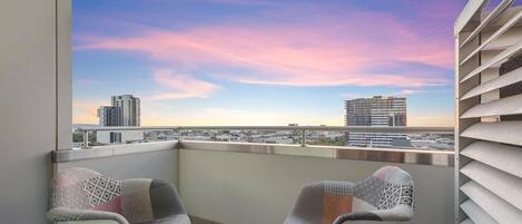 City view from property