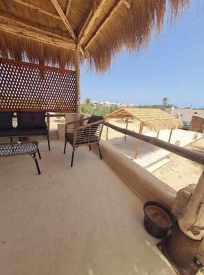 Terrace/patio - Magnifique Houche Avec Piscine Sans Vis-à-vis (Houmt Souk)