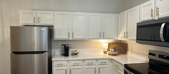 Newly Renovated Condo at The Bluffs West! Walk to campus, pool, and gym access. 