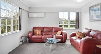 Sunlit Glow Home with Parking and Air-con