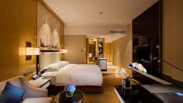 Camera Deluxe con letto matrimoniale o 2 letti singoli, non fumatori, vista giardino | Wi-Fi gratuito