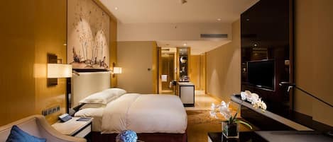 Deluxe kamer, 1 twee- of 2 eenpersoonsbedden, niet-roken, uitzicht op tuin | Gratis wifi