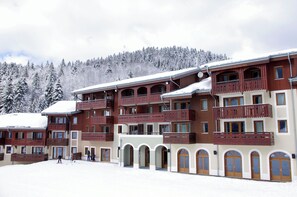 Façana frontal de l'allotjament