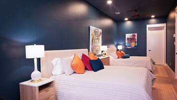 2 chambres, fer et planche Ă  repasser, Wi-Fi, draps fournis