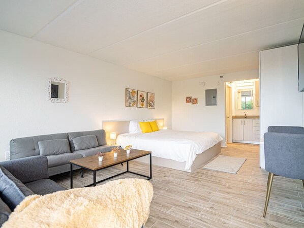 1 chambre, bureau, Wi-Fi, draps fournis