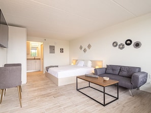 1 chambre, bureau, Wi-Fi, literie fournie