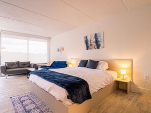 1 室のベッドルーム、WiFi、ベッドシーツ