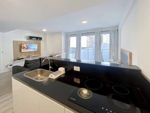 Appartement, 1 chambre, accessible aux personnes à mobilité réduite, fumeurs | Cuisine privée