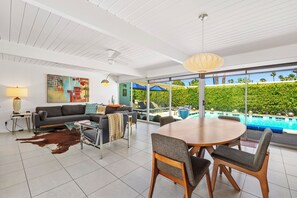 House, Multiple Beds, Pool Access, Pool View (Alexander Escape) | Dining - Alexander Escape Private Pool! (Palm Springs)