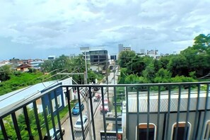 Uitzicht vanuit accommodatie