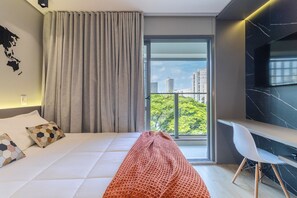 Deluxe Apartment, Balcony, Park View | 1 bedroom, free WiFi - Akile Campo Belo (São Paulo)