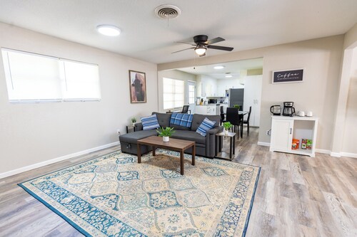 Family-Friendly Retreat: 3BR Home with Game Room & Spacious Backyard Oasis