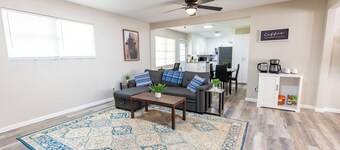 Family-Friendly Retreat: 3BR Home with Game Room & Spacious Backyard Oasis