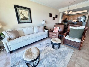Condo, Multiple Beds, Hot Tub (Crystal Shores West 707) | Living area - Crystal Shores West 707 (Gulf Shores)