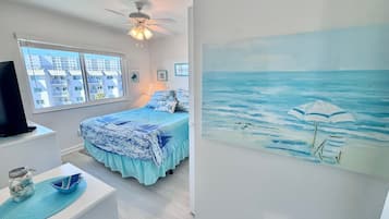 Casa, varias camas, balcón, vista al océano (Gulf Shores Plantation 1305) | 2 habitaciones, decoración personalizada y muebles diferentes