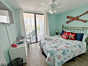 Condo, 2 Queen Beds, Balcony, Pool View (Gulf Shores Surf & Racquet Club 306B) | 2 bedrooms, individually decorated, individually furnished, bed sheets - Gulf Shores Surf & Racquet Club (Gulf Shores)