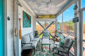 Living area - Club Paradise (Orange Beach)