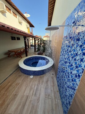 Pool - House in Carneiros 4QTS - Jacuzzi+Barbecue 039 (Tamandaré)