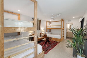 5 bedrooms, iron/ironing board, travel crib, free WiFi