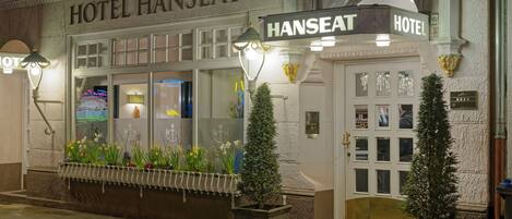 Façade de l’hébergement