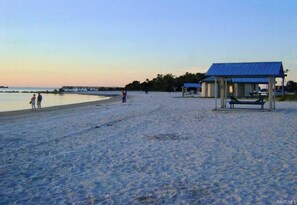 Sun loungers, beach towels